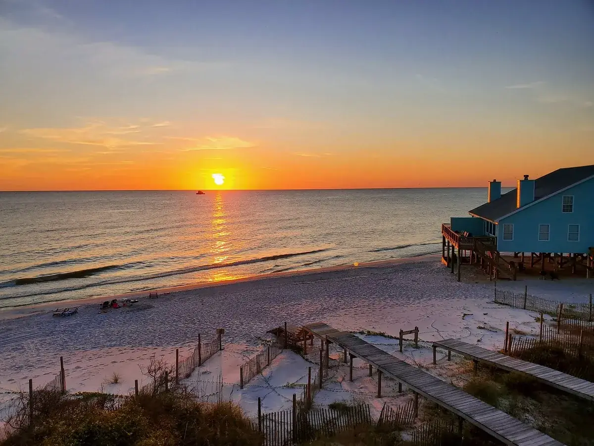 Beautiful sunsets in Port St. Joe, Florida