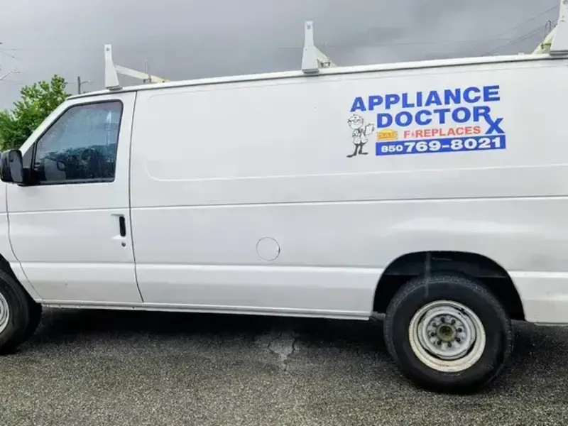 Appliance Doctor service van in Northwest Florida